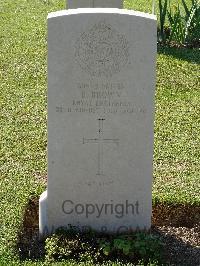 Salonika (Lembet Road) Military Cemetery - Brown, B